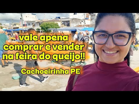 FEIRA DO QUEIJO CACHOEIRINHA PE #agreste #nordeste #cachoeirinha #feira-livre #queijo 