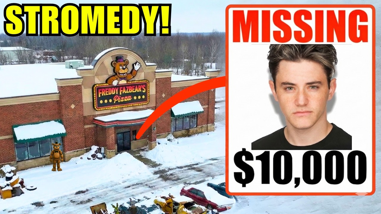 Stromedy went MISSING in this abandoned ARCADE... (IT WAS A TRAP!!)