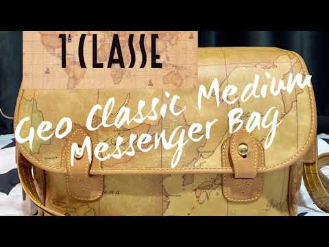 ALVIERO MARTINI GEO CLASSIC MESSENGER BAG 1A Classe | Authentic | Preloved #alviero #alvieromartini