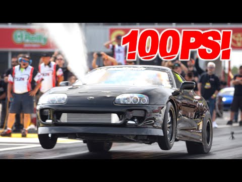 2016HP Supra Billet 2JZ on 100PSI of Boost! (Fastest IRS Supra in the World)