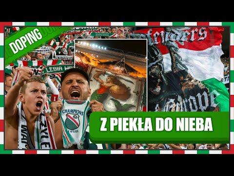Z NIEBA DO PIEKŁA I Z POWROTEM! Doping na meczu Legia - Hibernian