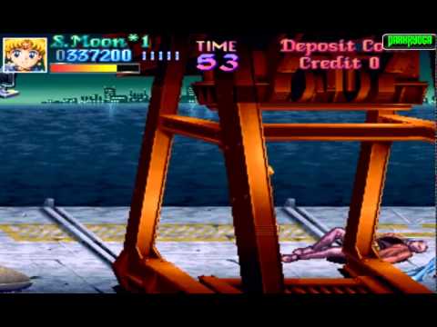 Pretty Soldier Sailor Moon   ARCADE Longplay BANPRESTO   Sailor Moon Playthrough Full Gameplay