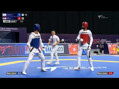 119 Round of 32 Men  87kg TPE HUANG Yu jen EGY RAWY Ahmad