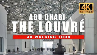 🇦🇪 Abu Dhabi Future Medina Walking Tour - Louvré Museum & Arts Complex [ 4K HDR 60 fps ]