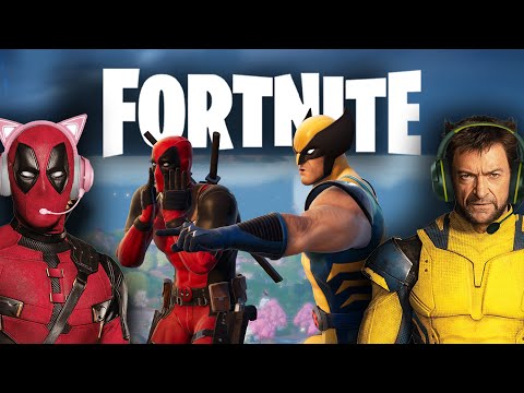 Deadpool and Wolverine Play Fortnite Chapter 6!