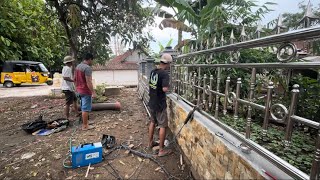 Download lagu PEMASANGAN PAGER PAGI INI NGGER(vlog bersama mbak lina karena kita berdua di tinggal periksa)😇😇 mp3