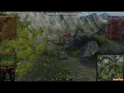 World Of Tanks AMX 50 Foch 155 (Mountain Pass) 7600 damage - 8 Kills.