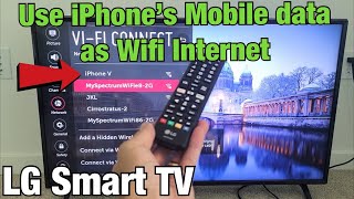 LG Smart TV: How to Use iPhone