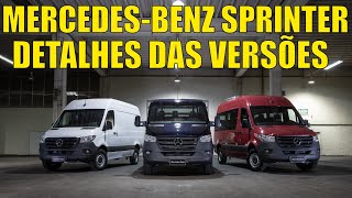 Mercedes-Benz Sprinter - Detalhes das versões