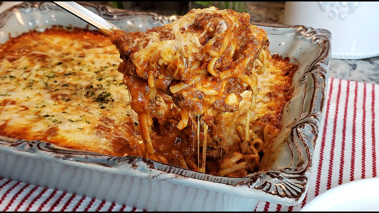 Cheesy BAKED Pasta Recipe Cook With Me