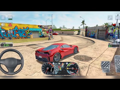 MUST WATCH!! How Smooth Drive Ferrari Car Uber Game? in Taxi Sim 2020 | Android iOS Taxi Simulator
