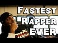 FASTEST RAPPER EVER? Black Guy Raps SUPER Fast