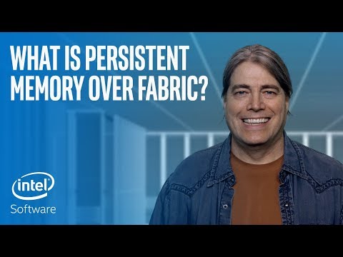 ファブリック・オーバー・パーシステント・メモリとは？| インテルソフトウェア (What is Persistent Memory Over Fabric? | Intel Software)