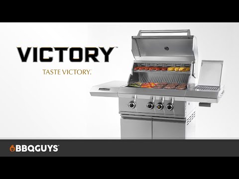 Victory 3-Burner Gas Grill with Infrared Side Burner Overview | BBQGuys