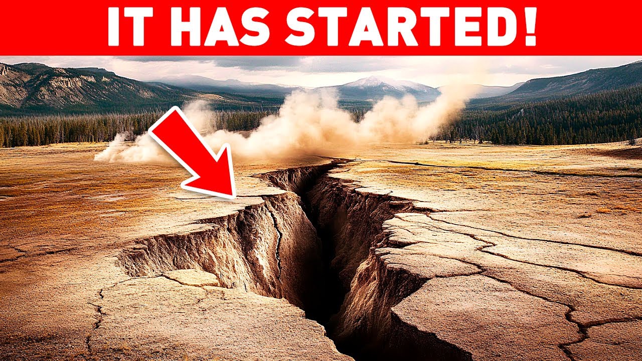 Enormous Crack Discovered in Yellowstone – Scientists Scramble to Solve the Mystery