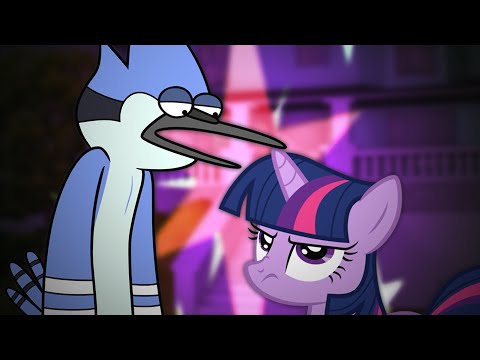 Mordecai vs Twilight Sparkle. Epic Rap Battles of Cartoons Season 1.