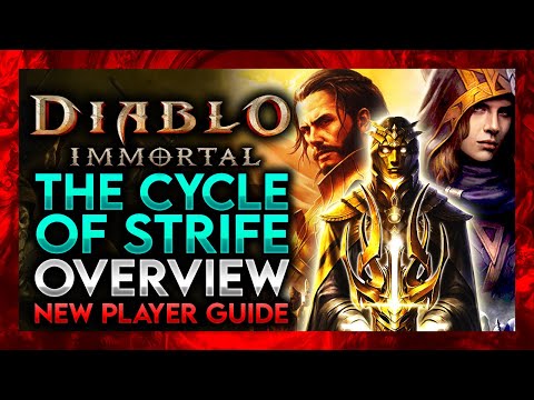 Diablo Immortal - The Cycle of Strife // QUICK BEGINNER GUIDE about Shadows and Immortals!!