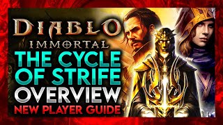 Diablo Immortal - The Cycle of Strife // QUICK BEGINNER GUIDE about Shadows and Immortals!!