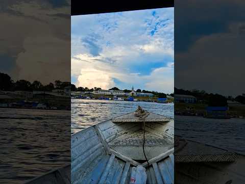 Chegando em Santa Isabel de Voadeira - Vista do Rio Negro AM