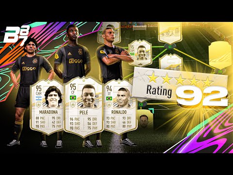 THE HIGHEST RATED TEAM ON FIFA w/ 95 ICON PELE & 94 ICON RONALDO! | FIFA 21 ULTIMATE TEAM
