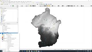 Clipping Raster (DEM) by a Polygon in QGIS