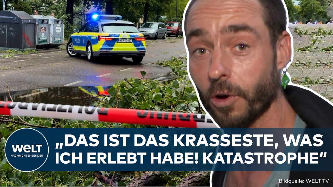 KARLSRUHE: Tödliches Unwetter fegt über Baden-Württemberg! Superzelle hinterlässt Chaos