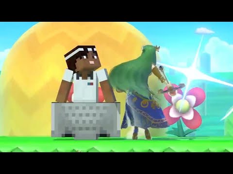 スティーブはトロッコに乗せときゃ勝てる‼︎｜スマブラSP【LIVE切り抜き】