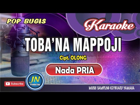Toba'na Mappoji_Karaoke Bugis Keyboard_Nada Pria_Cipt. Olong