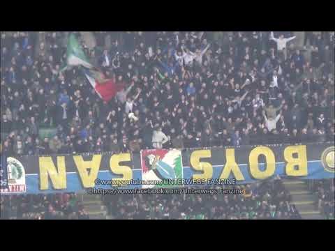 Inter Mailand-SK Rapid Wien 2018/19 (Tifo Curva Nord/Rapid)