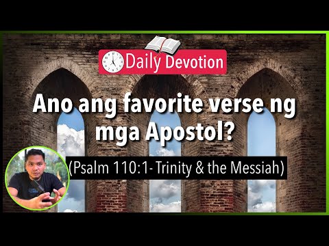 S2-Day 116: The Great Plan of the Trinity and the Messiah  - Matthew 22:41-46 (5 am Daily Devotion)
