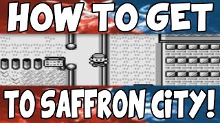 How to get to Saffron City on Pokemon Red/Blue!