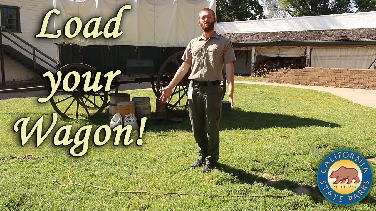 Loading the Wagon - Hands on History at Home