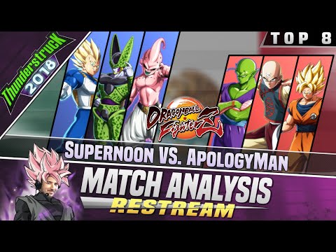Sajam Restreams DBFZ: Thunderstruck 2018 Top 8 - Supernoon vs. ApologyMan