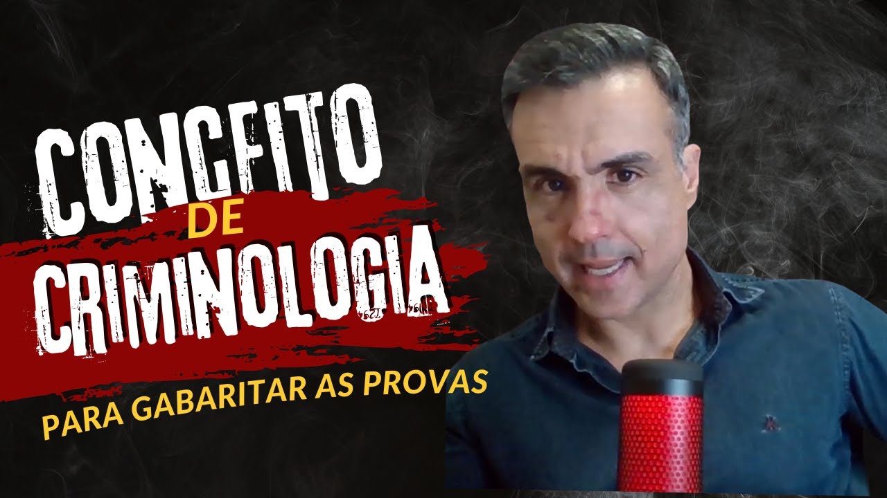 CONCEITO DE CRIMINOLOGIA
