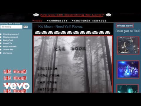 Kid Moon - need ya (official visualizer) ft. Riovaz