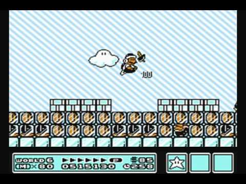 NES Longplay - Super Mario Bros. 3 -warpless, TwoPlayermode, collect 100 lives (Part 2 from 2)