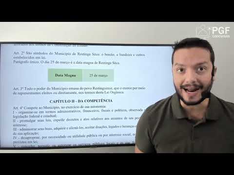 Lei Orgânica - Restinga Sêca - 01