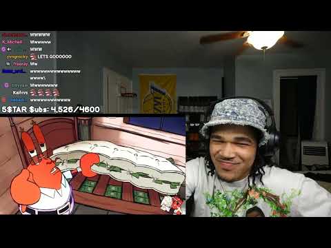 Plaqueboymax reacts to Krusty Krew Anthem ( BACK ON THE GRILL ) MUSIC VIDEO