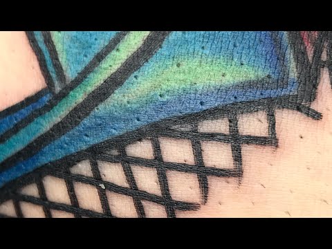 harley quinn tattoo time lapse by yeliz gunay dovme