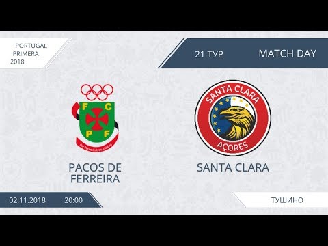 AFL18. Portugal. Primera. Day 21. Pacos de Ferreira - Santa Clara
