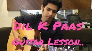 Dil Ke Paas Guitar Lesson | Armaan Malik , Tulsi Kumar | Easy Beginner Lesson