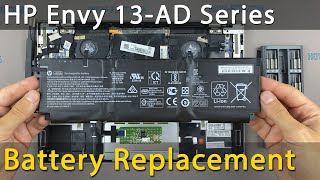 HP Envy 13-ad Battery Replacement