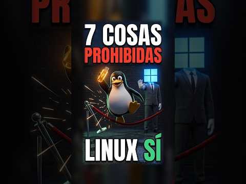 Cosas que solo puedes hacer en Linux (Windows ni te deja intentarlo)
