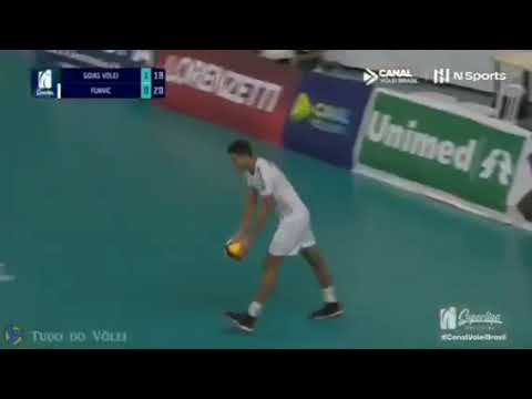 Jogo contra o Goiás Vôlei