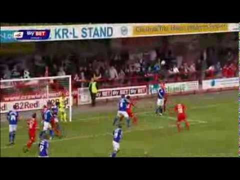 Crawley Town 1-0 Oldham Athletic - League One 13/14 Highlights