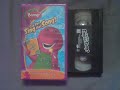 Barney Can You Sing That Song 2005 VHS