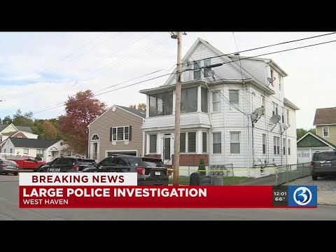 Video: Domestic violence investigation underway at West Haven home