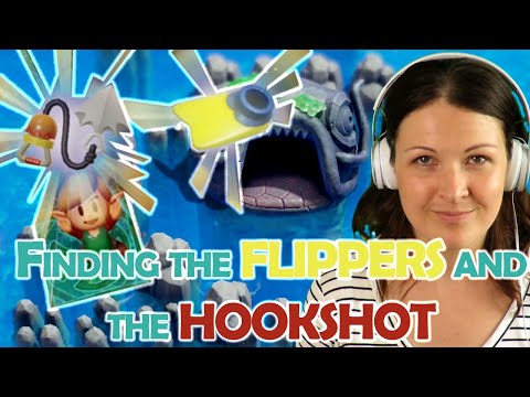 Zelda: Link's Awakening - Part 6 | Finding the FLIPPERS and the HOOKSHOT!!