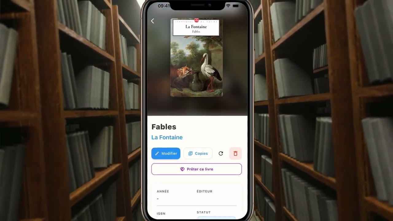 Vidéo de présentation BiblioGenius