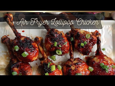 Air Fryer BBQ Lollipop Chicken | Juicy, Flavor-Packed & Easy to Make!
